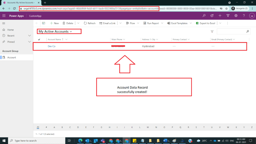 Import Data File into Dynamics D365 Environment using Data Migration Utility
